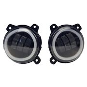 LED противотуманные фары.Комплект птф светодиодные фары 3,5" по 30 Вт с ДХО (Для ВАЗ)