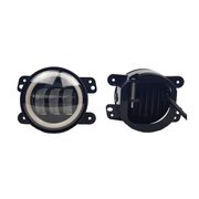 LED противотуманные фары.Комплект птф 4" по 30 Вт с Dho и поворотниками
