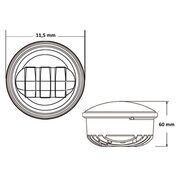 LED противотуманные фары.Комплект 4,5" по 30 Вт с дхо и поворотниками