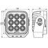 Светодиодная фара рабочего света PRO 90 Вт Osram (Flood) SR-3290WF (EMC)